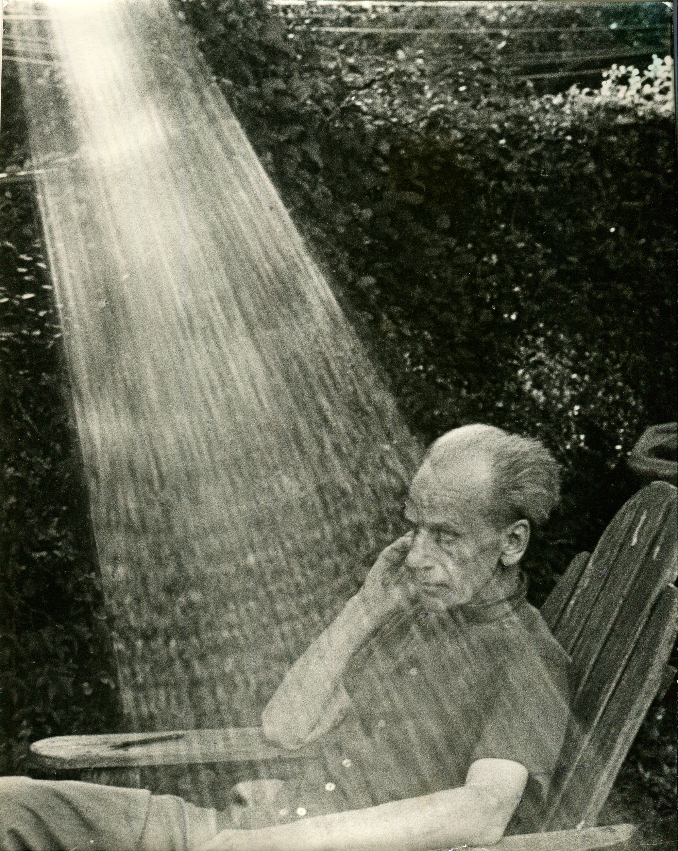  Hans Namuth Joseph Cornell at Home in New York 