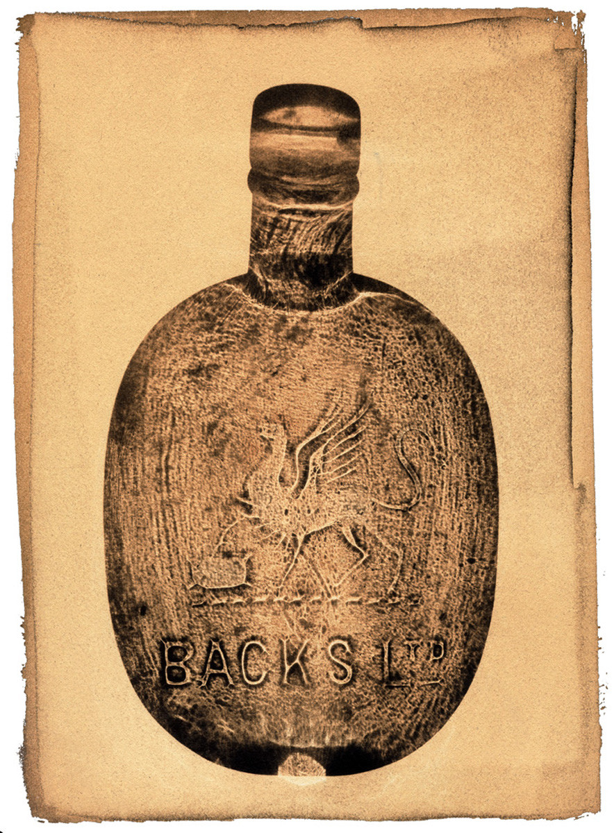 Back's Whiskey Flask