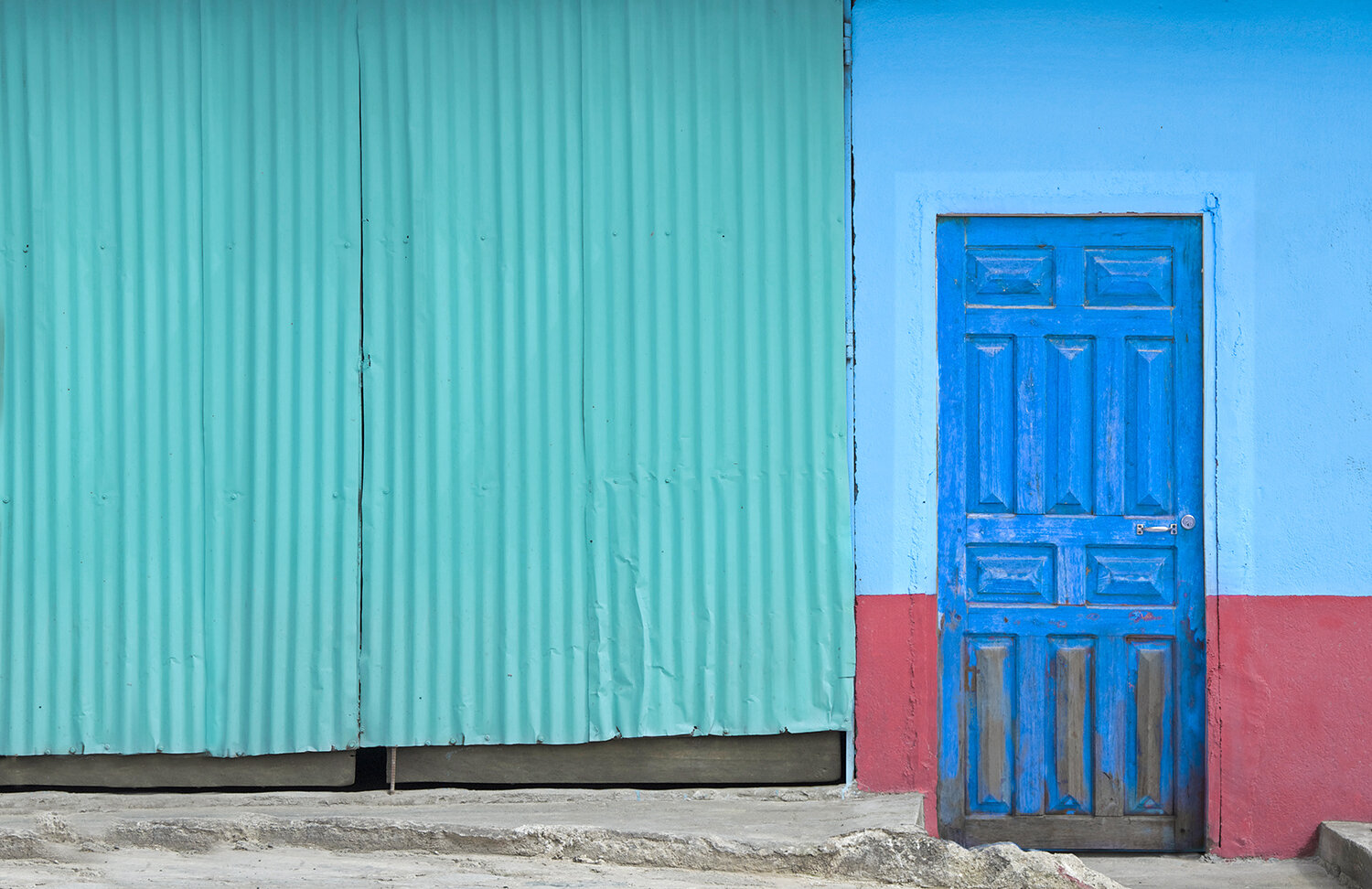 Corrugated Wall, Loja, Ecuador 2019